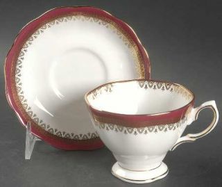 Royal Albert 100 Years Of Royal Albert Footed Cup & Saucer Set, Fine China Dinne