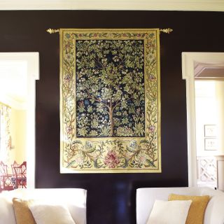 Garden of Delight Wall Tapestry with Rod
