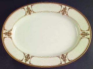 Mikasa Palace Gold 14 Oval Serving Platter, Fine China Dinnerware   Fine China,