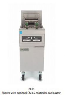 Frymaster / Dean Open Fryer w/ Digital Controller & 50 lb Capacity, Melt Cycle, Stainless, 240/1V