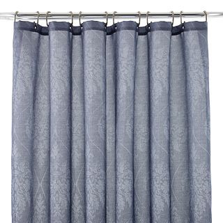 Royal Velvet Bonaventure Shower Curtain, Blue