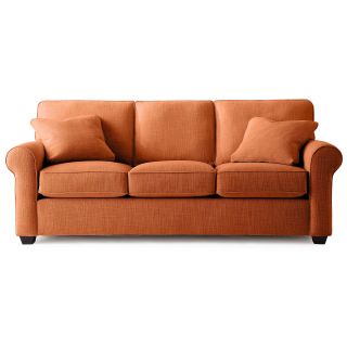 Possibilities Roll Arm 86 Queen Sleeper Sofa, Tuscany