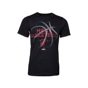 Miami Heat adidas NBA Resonate Ball T Shirt