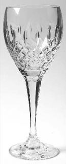 Mikasa Coventry Wine Glass   Criss Cross Cut, Tulip Shape Bowl