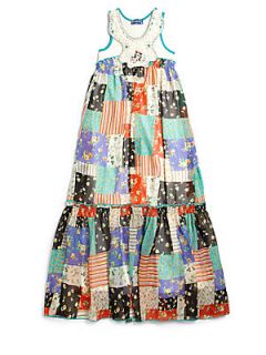 Truly Me Girls Crochet Maxi Dress   Color