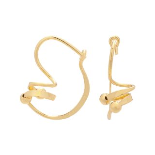 Bridge Jewelry Corkscrew Bead Drop Earrings