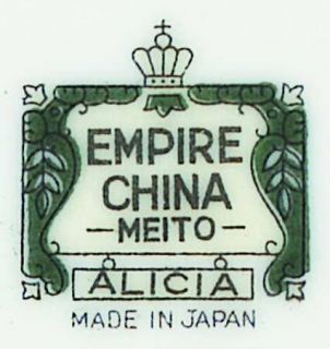Meito Alicia Rim Soup Bowl, Fine China Dinnerware   Empire Shape,Pink Flowers W/