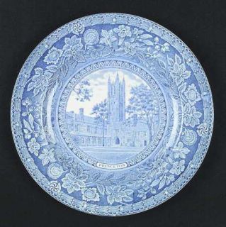 Wedgwood Princeton University Blue Dinner Plate, Fine China Dinnerware   Blue Un
