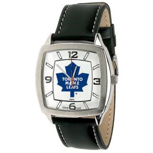 Toronto Maple Leafs Game Time Pro Retro Leather Watch