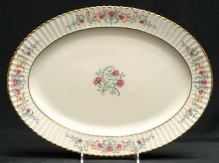 Lenox China Cinderella (Older, Gold Trim) 13 Oval Serving Platter, Fine China D