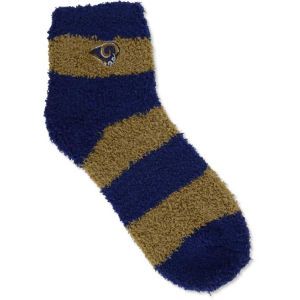 St. Louis Rams For Bare Feet Sleep Soft Mega Stripe Sock