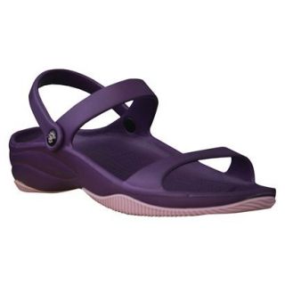 USADawgs Plum / Lilac Premium Womens 3 Strap Sandal   11