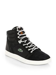 Lacoste Orelle High Top Sneakers   Black