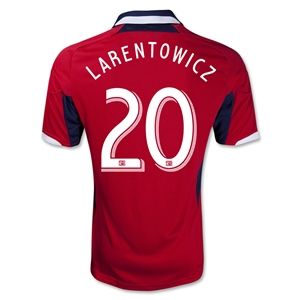 adidas Chicago Fire 2013 LARENTOWICZ Primary Soccer Jersey