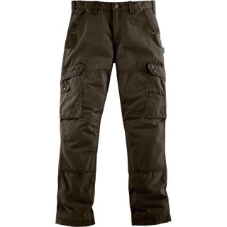 Carhartt Cotton Ripstop Pant   Dark Coffee, 32 Inch Waist x 36 Inch Inseam,