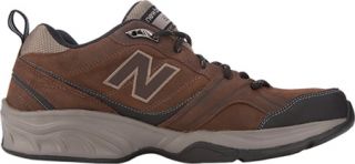 Mens New Balance MX623v2   Water Resistant Leather Dark Brown Trainers