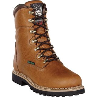 Georgia Renegades 8in. Waterproof Steel Toe EH Work Boot   Curry Tan, Size 7