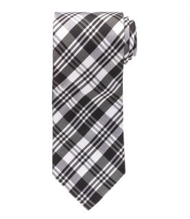 Black/White Plaid Formal Tie JoS. A. Bank