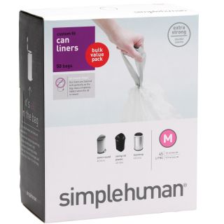 Simplehuman Code M Trash Can Liners