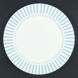 Horchow Patricia 12 Chop Plate/Round Platter, Fine China Dinnerware   Blue Stri