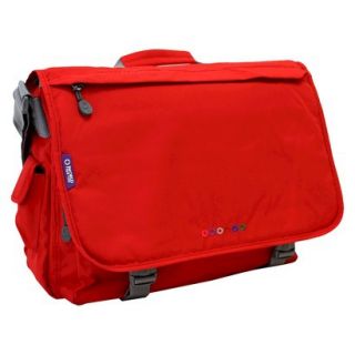 J World Thomas Laptop Messenger Bag  Red