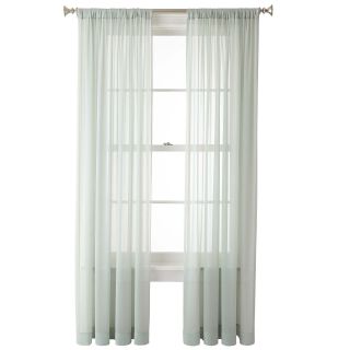 ROYAL VELVET Lantana Rod Pocket Curtain Panel, Green