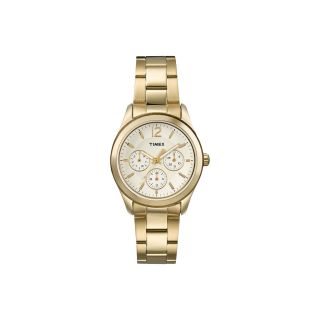 Timex Ameritus Womens Gold Tone Stainless Steel Watch