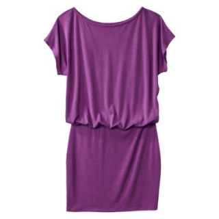 Mossimo Supply Co. Juniors Boxy Top Body Con Dress   Violet Vision S(3 5)