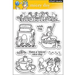 Penny Micey Day Clear Stamp Sheet