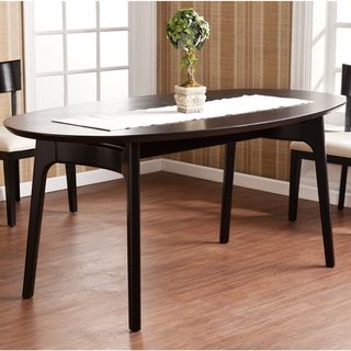 Upton Home Alendale Black Dining Table (BlackChairs shown are not includedDurable and sturdy rubberwoodDistinctive grain patternsUnderside to floor dimensions 23.25 inches highMax weight capacity 100 poundsDimensions 31 inches high x 72 inches wide x 3