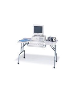 Safco Folding Computer Table