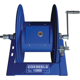Coxreels Professional Grade Cord Reel   45 Amp, Hand Crank, Model 1125PCL 8M C