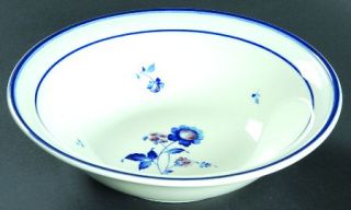 Noritake Blue Chintz Coupe Cereal Bowl, Fine China Dinnerware   Keltcraft,Blue/R