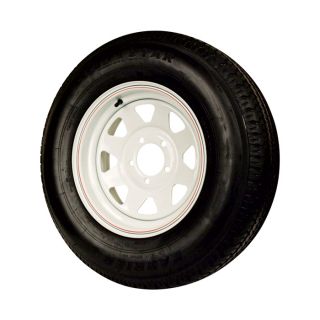 Kenda High Speed 8 Ply Radial Trailer Tire & Assembly   ST175/80R13, Spoke,