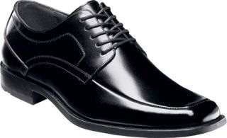 Mens Stacy Adams Calhoun 20117   Black Leather Moc Toe Shoes