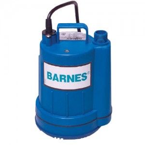 Barnes UT17 Pump, Thermoplastic Utility Submersible Pump 1/6HP 3450 RPM
