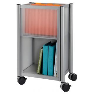 Impromptu Mobile Storage Center (Black frame/cherry top or metallic grey frame/cherry topModel 5376Dimensions 16.5 inches W x 11 inches D x 26.5 inches H )
