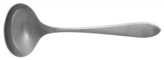 Ginkgo Meridian (Stainless,All Satin) Gravy Ladle, Solid Piece   Stainless,18/8,
