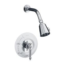 Kohler K t132 4d bn Vibrant Brushed Nickel Antique Rite temp Pressure balancing Shower Faucet Trim, Valve Not Included
