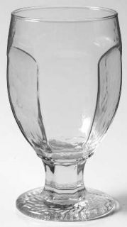 Libbey   Rock Sharpe Chivalry Clear Banquet Goblet   Heavy Textured Design, Clea