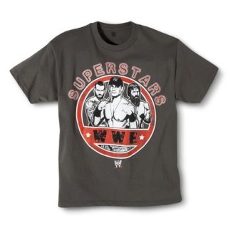 WWE Superstars Boys Graphic Tee   Rich Charcoal XL