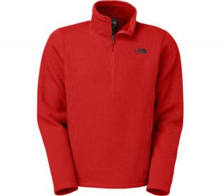 Mens The North Face Krestwood QZ Sweater   Majestic Red Pullovers