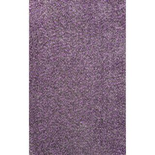 Nuloom Hand tufted Shag Synthetics Purple Rug (7 6 X 9 6)