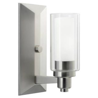 Kichler 6144NI Soft Contemporary/Casual Lifestyle Wall Sconce 1 Light Fixture Brushed Nickel