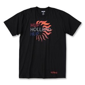 Objectivo Ultras Hup Holland Hup Lion T Shirt (Black)