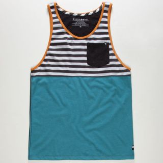 Switch Up Mens Pocket Tank Blue In Sizes X Large, Small, Large, Mediu