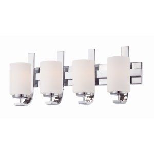 Thomas Lighting THO SL71544 Pendenza 4 light Bath fixture with Etched glass