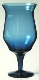 Denby Olympia Blue Water Goblet   Blue