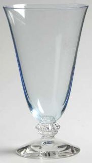 Fostoria Sceptre Blue Juice Glass   Stem #6017, Blue    Bowl, No Trim