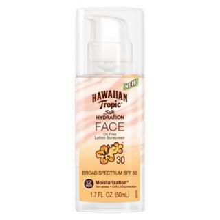 Hawaiian Tropic Silk Hydration Sunscreen Face Lotion with SPF 30   1.7 oz